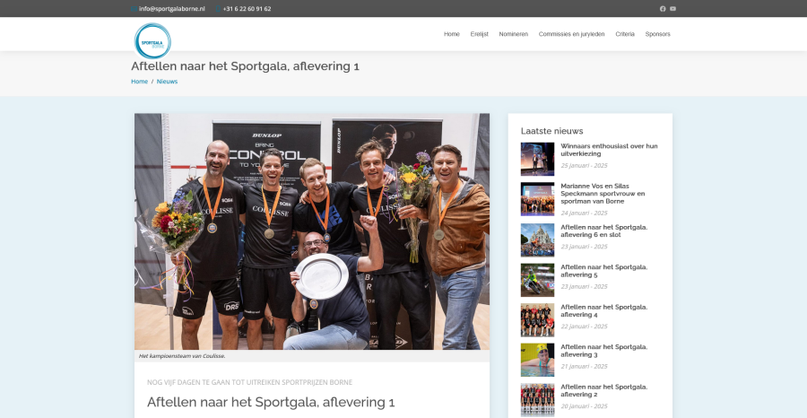 Celebrating Local Champions — Sportgala Borne 3
