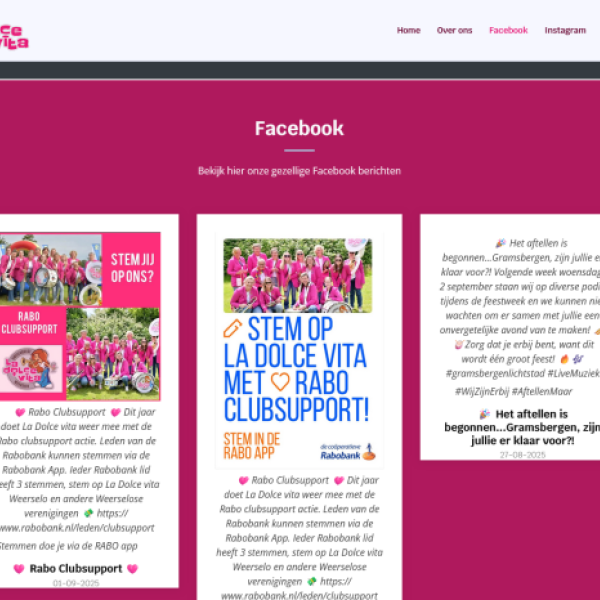 Energetic Female Brass Band — Dameskapel La Dolce Vita 3