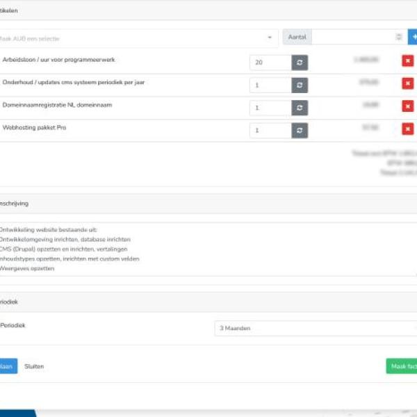 Smart Invoicing & Administration — Mijn-Facturatie 5